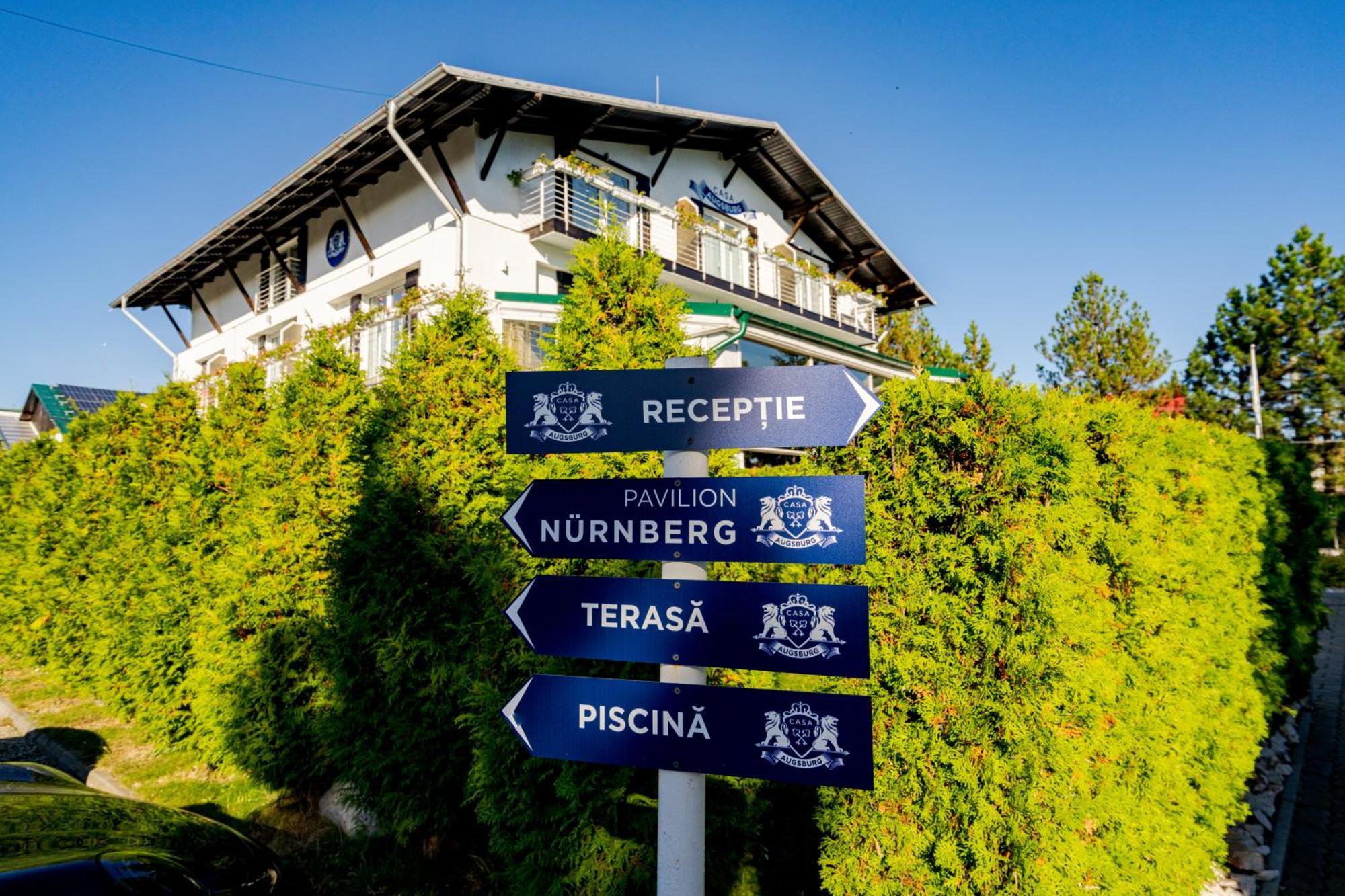 Casa Augsburg Hotell Băneşti Exteriör bild